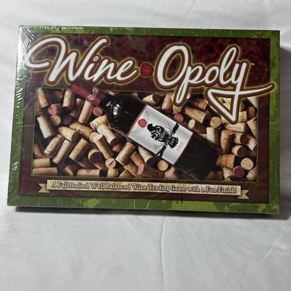Wine-Opoly Monopoly Board Game - Sealed New in Box